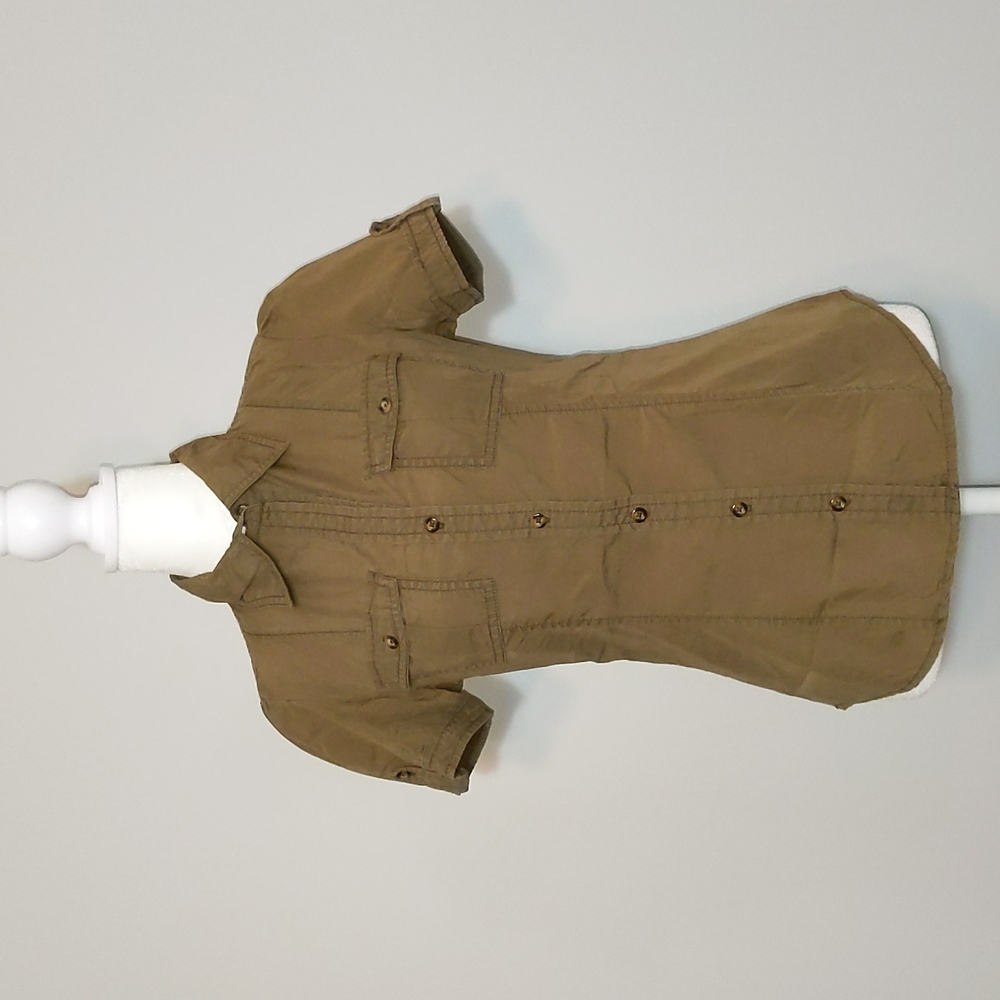 Safari Inspired Button Down